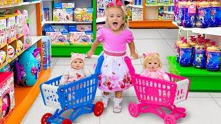 Alice shopping in a Toy Store for a new Doll