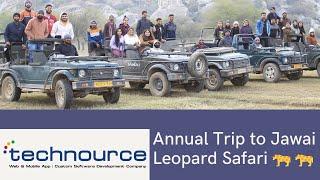 Wild Wonders: Technource Annual Retreat at Jawai Leopard Safari | Nature, Fun, and Team Thrills! 