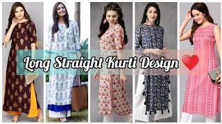 Latest 40+ Long Kurti Design | New Kurtis design 2024 | Latest Kurtis Collection #Longkurti