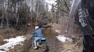 Dirtbiking with Mike, Amanda, Britt, Mya, Lorne April 14 2017