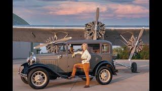 1930 Ford Model A Meets a Ford Trimotor