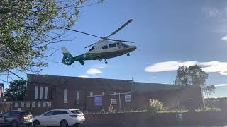 Great North Air Ambulance departure - 4/7/22