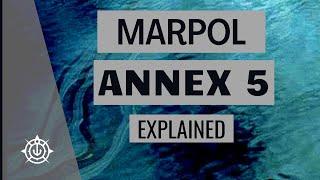 MARPOL Annex 5