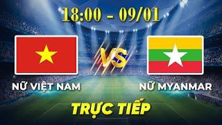 ĐT NỮ VIỆT NAM - ĐT NỮ MYANMAR | HUỲNH NHƯ LẬP CÔNG, CHIẾN THẮNG CẢM XÚC