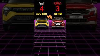 Mahindra XUV 3XO vs Kia Sonet Comparison | AutoTechGarage #shortsvideo #shorts #kia #sonet #xuv3xo