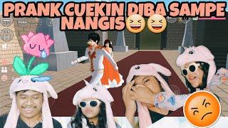 PRANK CUEKIN DIBA SAMPE NANGIS LUCU WKWK SAKURA SCHOOL SIMULATOR