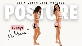 Better Posture Through Belly Dance | 14-Min Core Workout