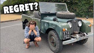 DID I MAKE A MISTAKE BUYING MY LAND ROVER SERIES 1?