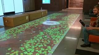 Interactive Floor Projection