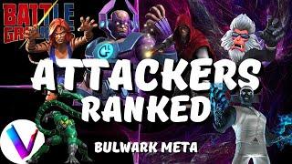 My Top 10 Attackers: BG Meta Bulwark & Explosive Personality - Vega's Best Attackers Ranked MCoC