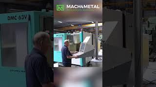 DMC 63 V machining centre MACH4METAL Deckel maho for sale Fraesmaschine #shorts