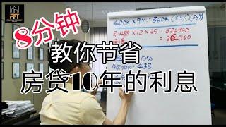 房贷知识 EP188｜给我8分钟，教你如何省10年利息