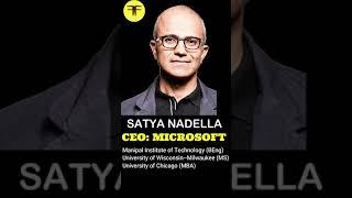 Indian CEOs in USA | Top Tech Companies In World With Indian CEOs | 2021 #shorts