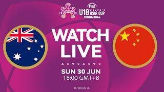 FINAL: Australia v China | Full Basketball Game | FIBA U18 Women's Asia Cup 2024 | Divison A