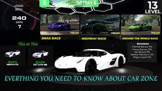 Car Zone | Full Tutorial on How to Play, Best ways of Money, Fastest Car and More...