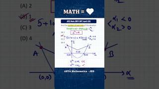 Graphical Method | Number of Solutions | JEE Main - 2019 |  @ARYA_Mathematics