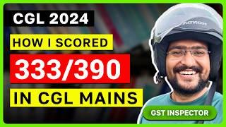 CGL MAINS 2024 Strategy to Score 330+ Marks #cgl