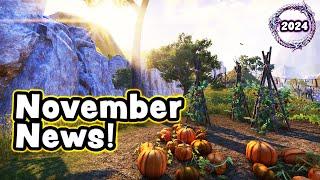 November 2024 in The Elder Scrolls Online: Calendar of Events and U44 on Consoles! 