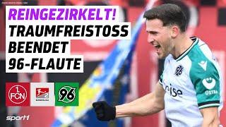 1. FC Nürnberg - Hannover 96 | 2. Bundesliga Tore und Highlights 24. Spieltag