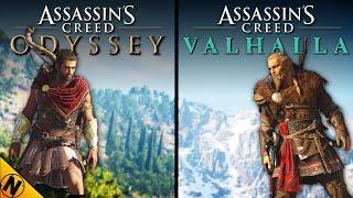 Assassin's Creed: Valhalla vs Assassin's Creed: Odyssey | Direct Comparison