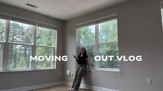 Moving out of my last apartment | single woman moving out vlog