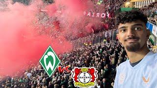 LAST MINUTE TOR 🟢️ UND PYROS ️ IM TOPSPIEL | WERDER BREMEN VS BAYER LEVERKUSEN | STADIONVLOG