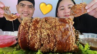 CRISPY LECHON BELLY | FILIPINO FOOD | MUKBANG PHILIPPINES