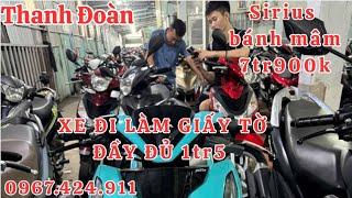 Xe máy Thanh Đoàn dĩ an cập nhật giá xe đi làm từ 1,5tr, sirius fi 5tr9.