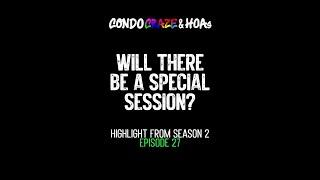 S2E27 Highlight - Will there be a special session?