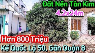 Bán đất nền Tân Kim, Cần Giuộc, 4x24m, giá chỉ hơn 800 triệu, cơ hội đầu tư cực tốt | Cần Giuộc Land