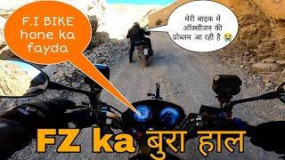 इतनी ऊंचाई पर बाइक ने दिया धोका  | key monastery to langza village | Hero splendor spiti ride ep.11