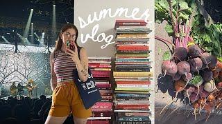 VLOG  Hozier concert, book haul, farmers' market