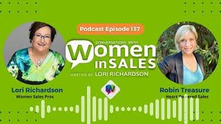 Conversations with Women in Sales: Heart Powered Sales, Robin Treasure