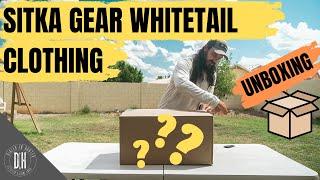 Sitka Gear Whitetail Clothing Unboxing - First impressions for my first whitetail hunt!