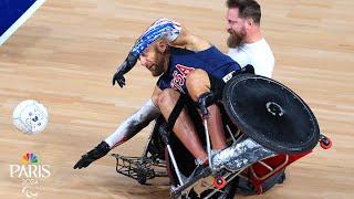 Wheelchair rugby 101: how the Paralympics most brutal sport works | NBC Sports