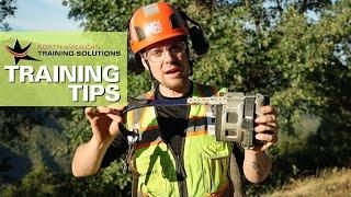 North American Training Solutions (NATS): TRAINING TIPS: Inspecting & using your arborist climbers.