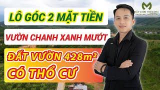 Lô góc đất vườn thổ cư Khánh Đông - Khánh Vĩnh | Thiên Phú TV