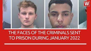 The criminals justice caught up with in January and what happened to them