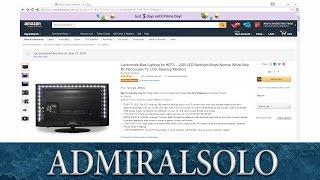 Amazon: Luminoodle L.E.D. Bias Lighting Review