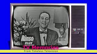 TV Memories Presents~Rinso Blue Detergent Live Commercial1950s