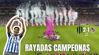 REACCIONANDO AL RAYADAS VS AMERICA | RAYADAS CAMPEONAS | EMPATE DE ULTIMO SEGUNDO | GRACIAS REBECA