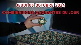 CROIX LOTO DU JEUDI 03 OCTOBRE 2024