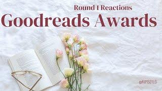 Goodreads Books of the Year: Round One