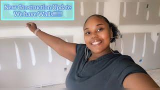 New Construction Home | Update!! We have Walls! | Epi. 4 | Being Nosey‍️