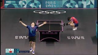 Fan Zhendong vs Tomokazu Harimoto highlights #paris2024 #fanzhendong #tomokazuharimoto #tabletennis