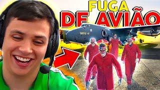 GOLPE de MILHÕES e FUGA AÉREA no GTA RP  (Paulinho o LOKO)