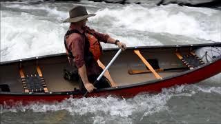 Whitewater Canoeing   "open canoe"