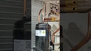 Hitachi new compressor change and building