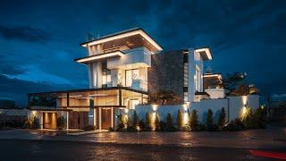 LH VILLA - A Stunning Modern Luxury Villa Tour in South East Asia