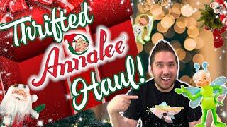 Finding the BEST Present Ever! A Thrift Store Full of Holiday AnnaLee Dolls!